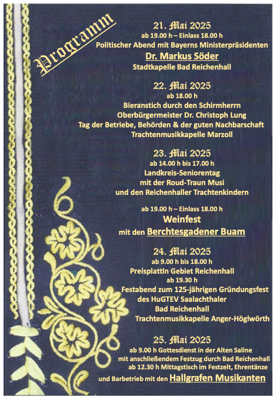 festprogramm eigenentwurf